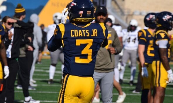 WVU Football DB Michael Coats Jr.