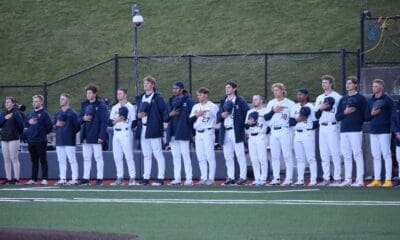 WVU Baseball Team Stock Photo