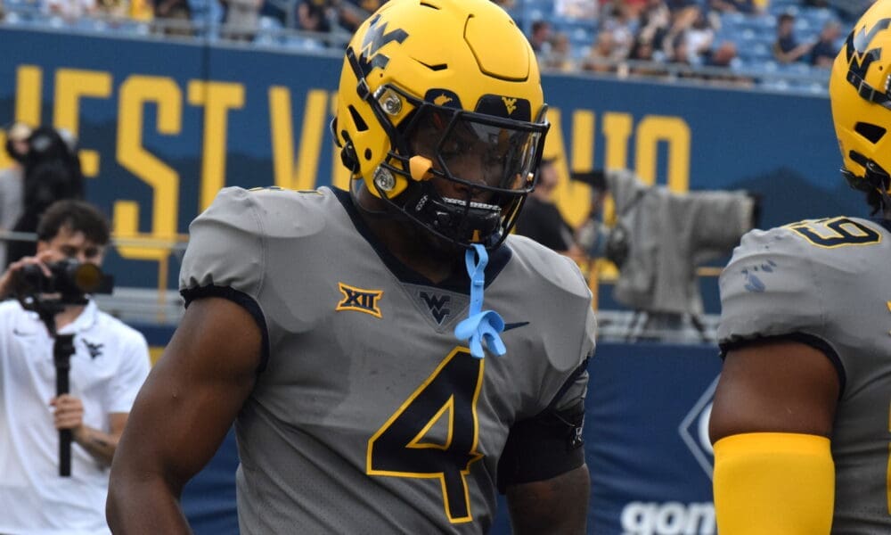 WVU Football RB CJ Donaldson