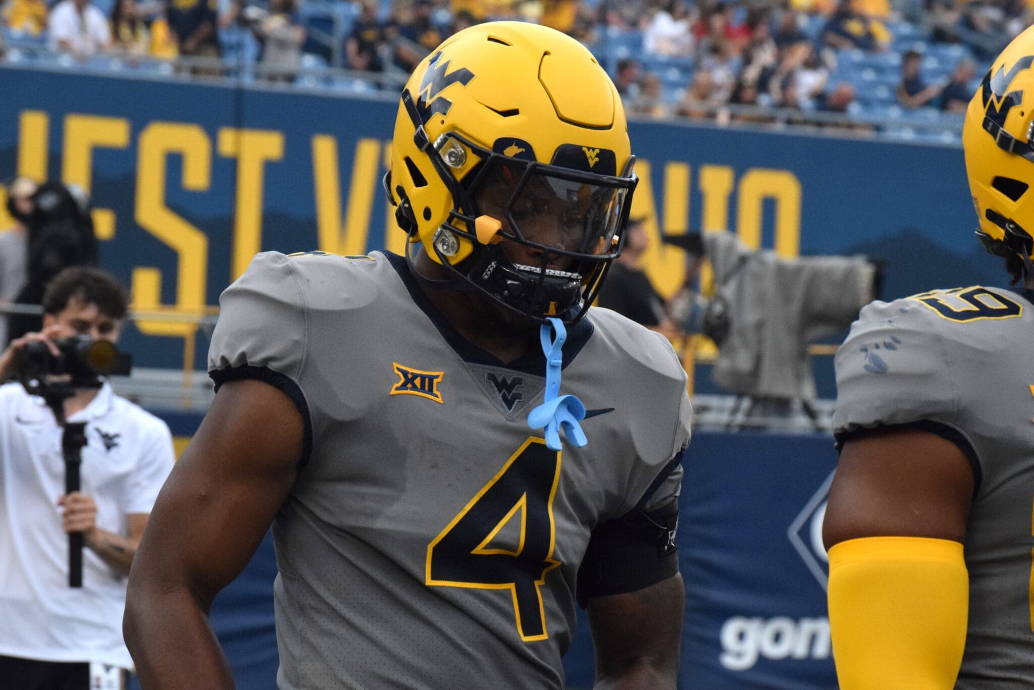 WVU Football RB CJ Donaldson