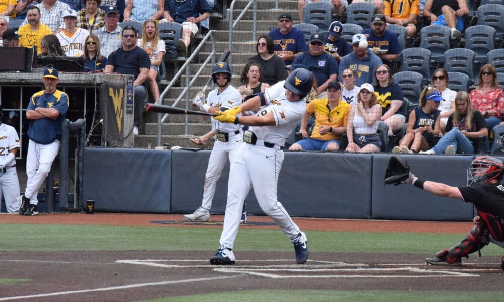 WVU Baseball first baseman Grant Hussey
