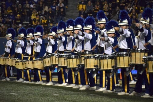 WVU Football band stock