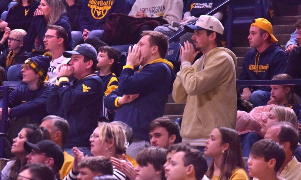 WVU Basketball fans