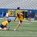 WVU Football Kicker Michael Hayes