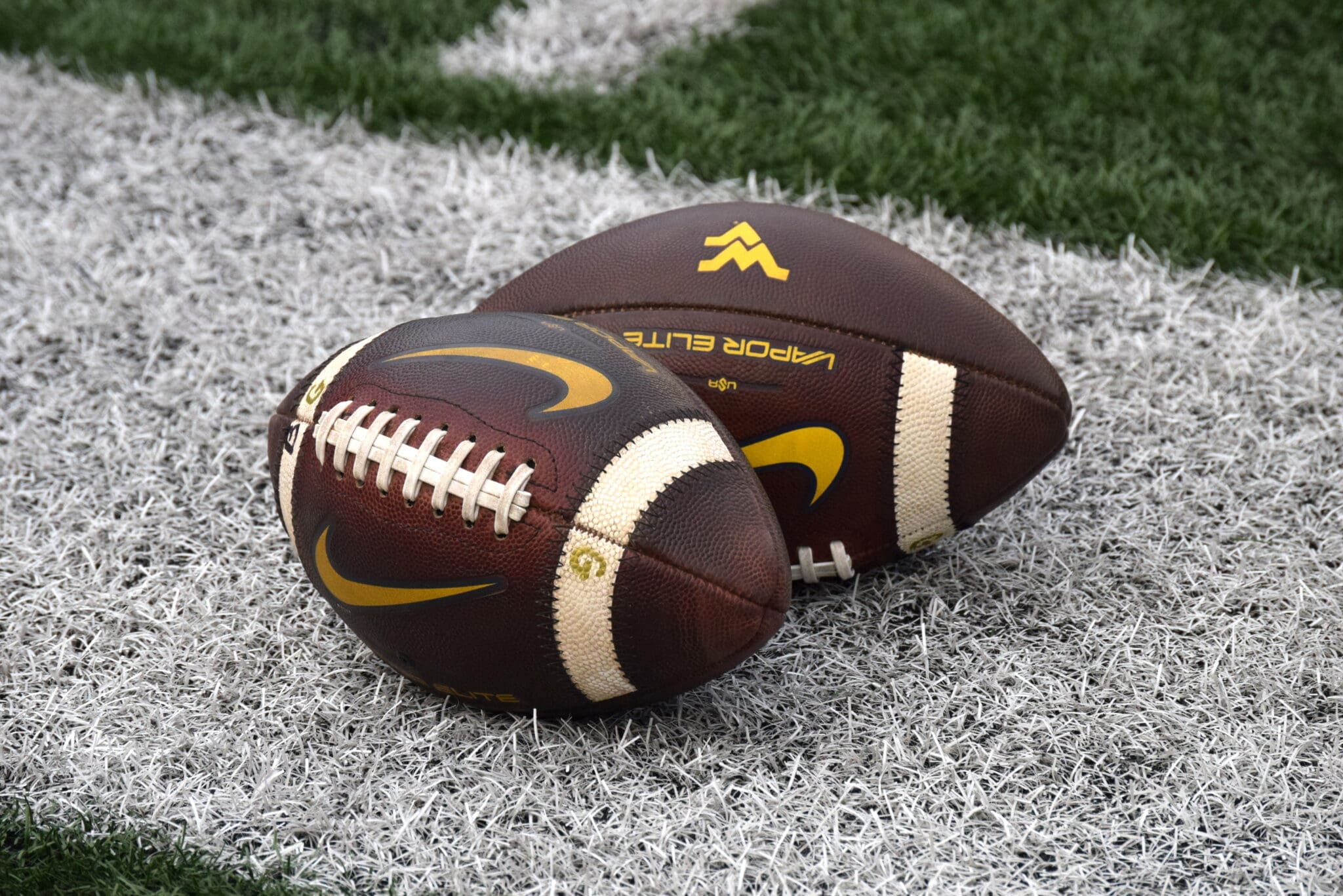 WVU Footballs stock