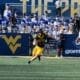 WVU Football RB Clay Ash running against Pitt in Backyard Brawl