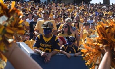 WVU fans at Backyard Brawl