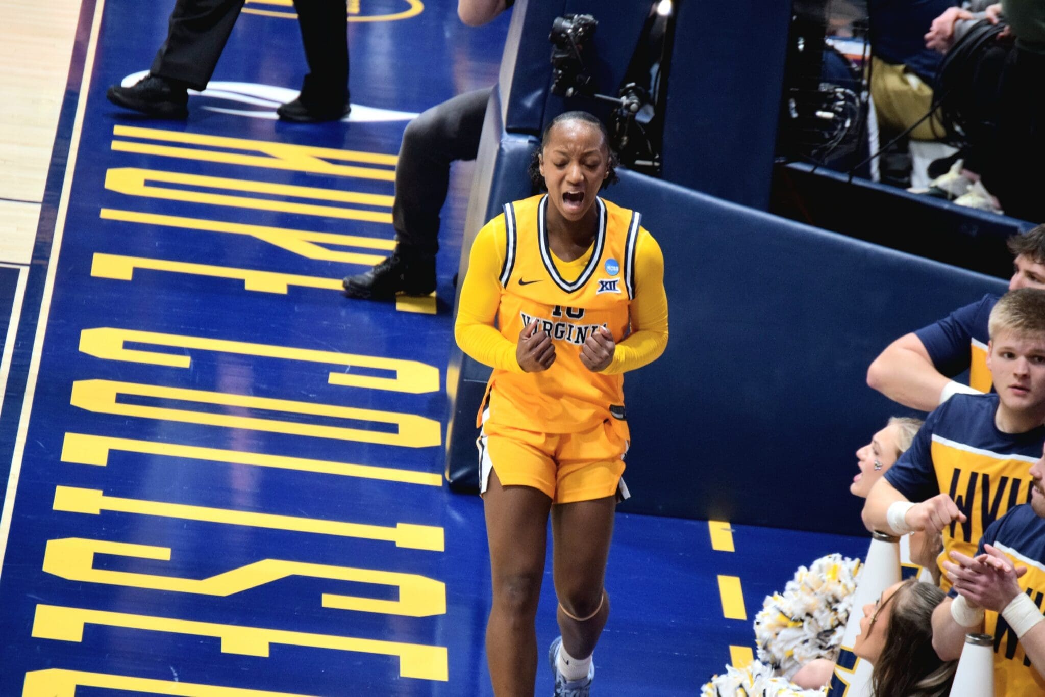 WVU Women's Basketball Jordan Harrison during NCAA Tournament