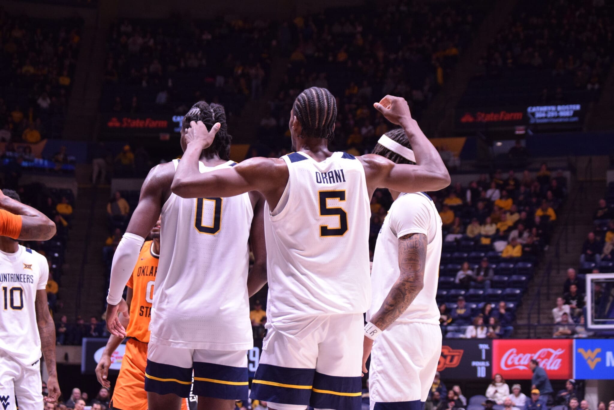 WVU Basketball Toby Okani