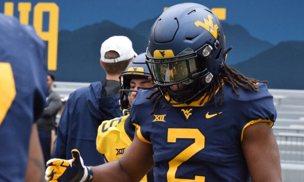 WVU Football S Aubrey Burks