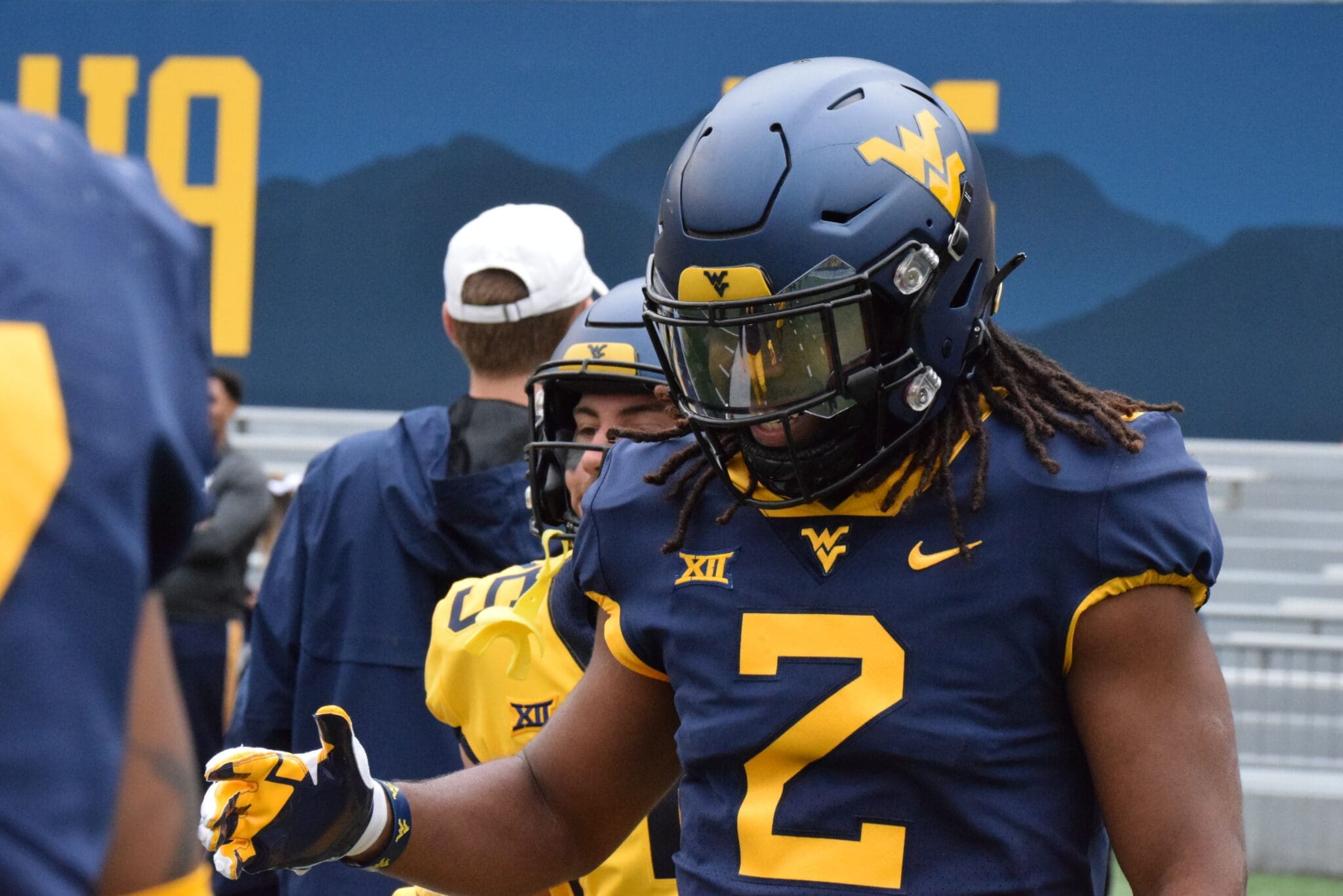 WVU Football S Aubrey Burks