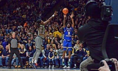 WVU Basketball Honor Huff versus Baylor
