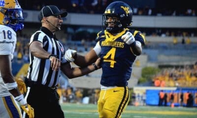 WVU Football WR Cam Vaughn