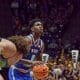 WVU Basketball Brenen Lorient versus Baylor