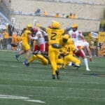 WVU Football Aubrey Burks and WVU Defense