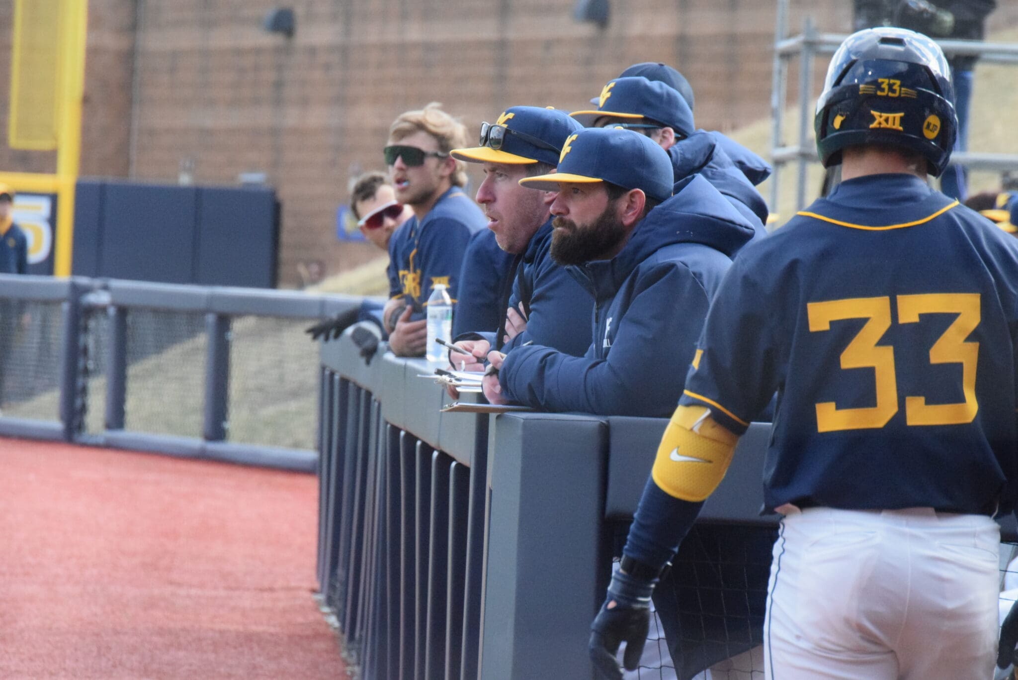 WVU Baseball Dugout
