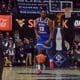WVU Basketball Chance Moore versus Baylor