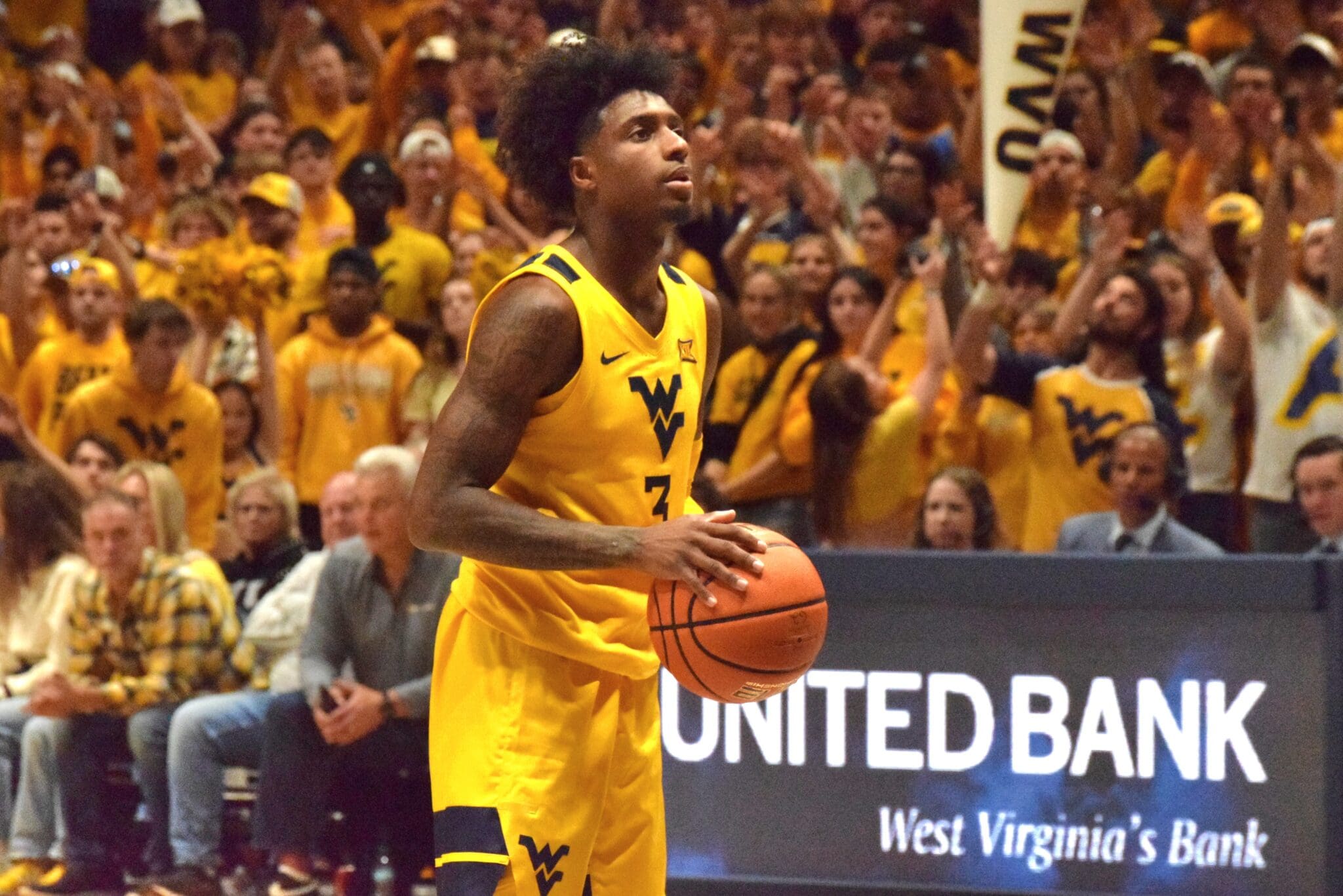 WVU Basketball Honor Huff