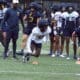 WVU Football WR DayDay Farmer and WR Hudson Clement