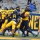 WVU Football LB Lee Kpogba and Wyatt Milum