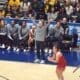 WVU Women's Basketball HC Mark Kellogg at NCAA Tournament