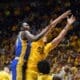 WVU Basketball big Harlan Obioha in Backyard Brawl against Pitt