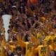 WVU Fans at basketball game