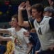WVU basketball fans at 2026 Women's NCAA Tournament game at Hope Coliseum