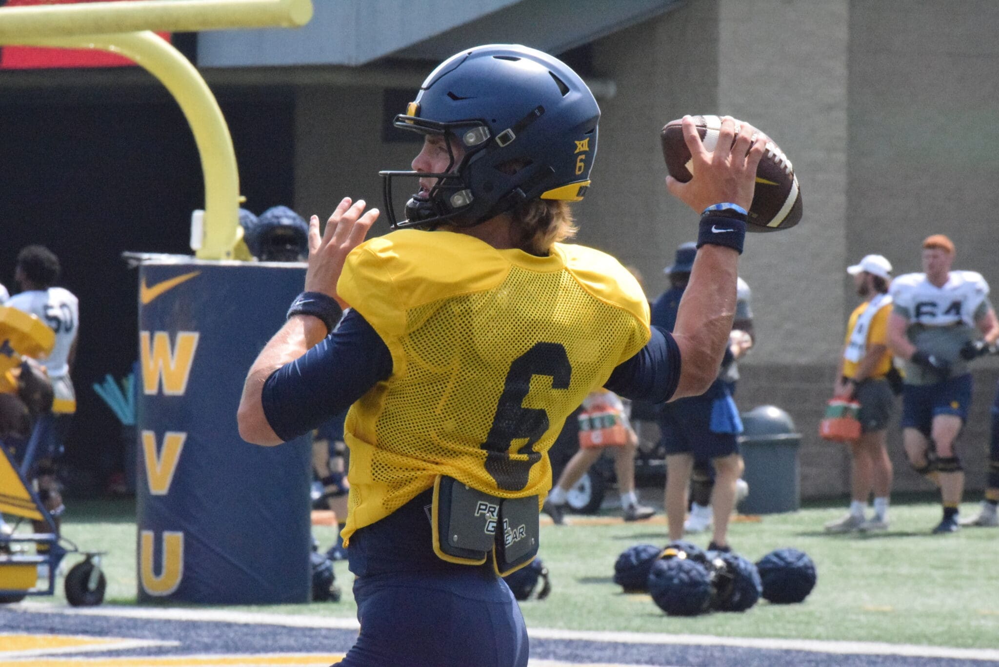 WVU Football QB Garrett Greene