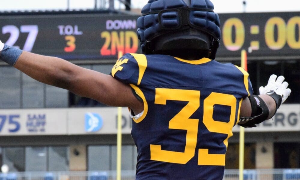 WVU Football Zah Jackson