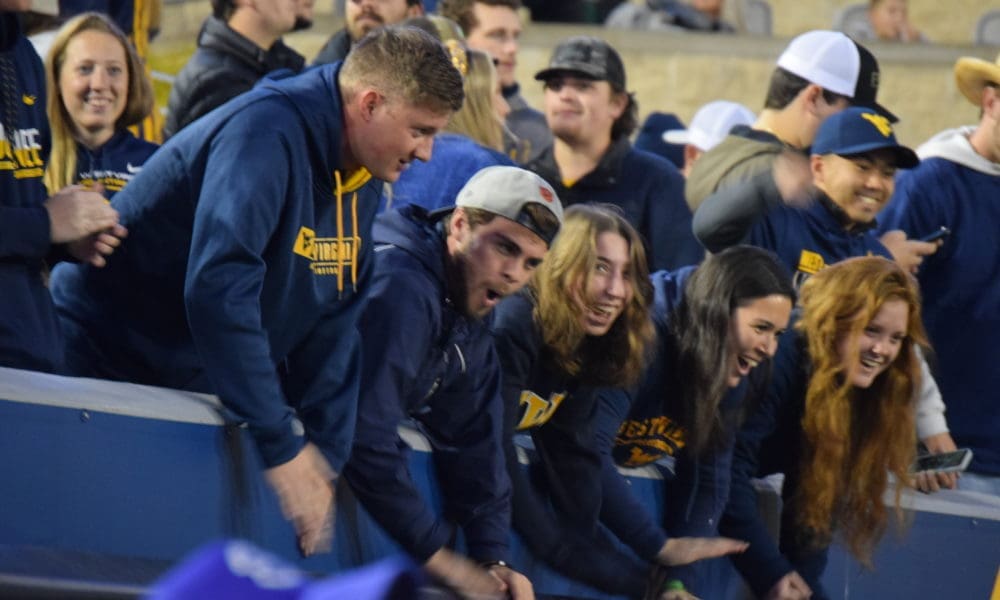 WVU football fans