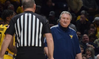 Bob Huggins and ref