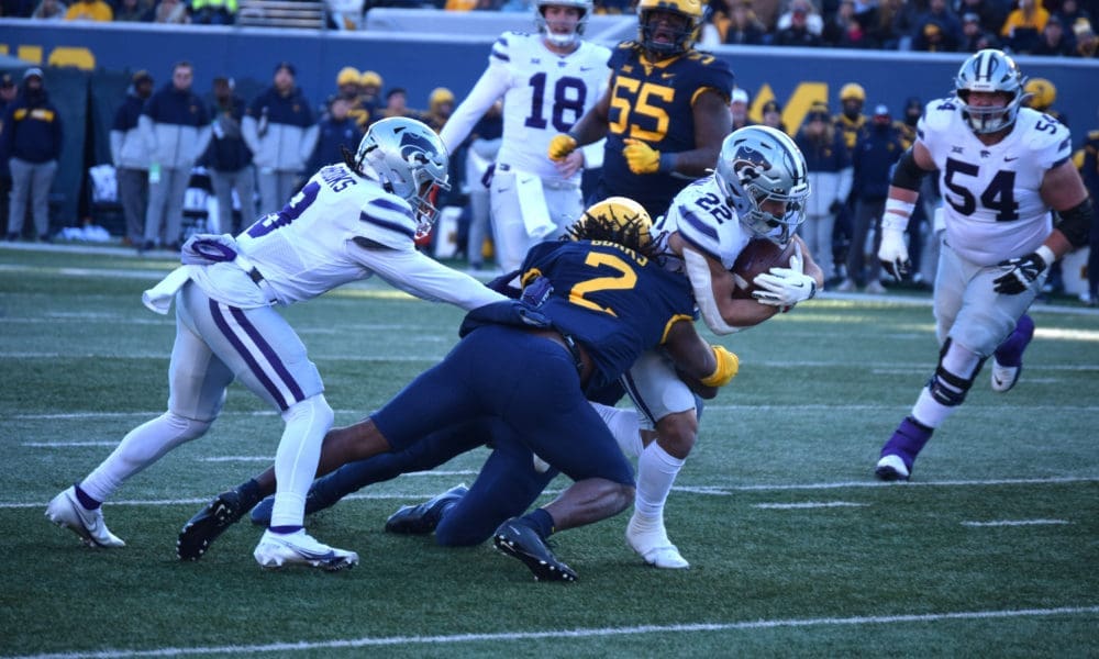 WVU Football safety Aubrey Burks