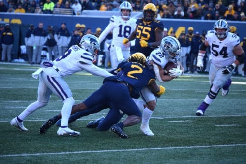 WVU Football safety Aubrey Burks