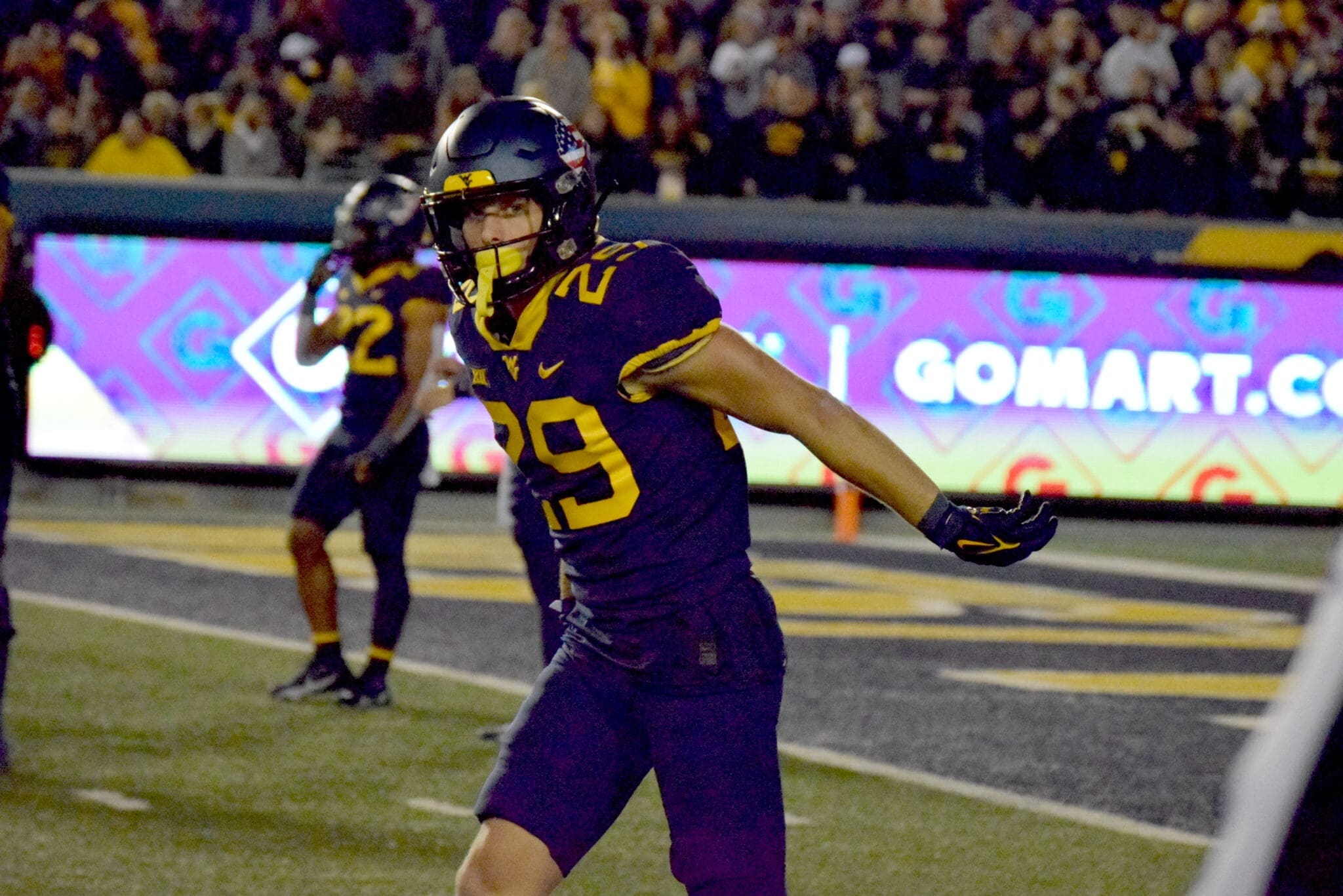 WVU Football WR Preston Fox