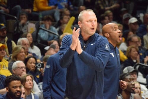WVU Basketball HC Darian DeVries