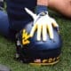 WVU Football Blue Helmet
