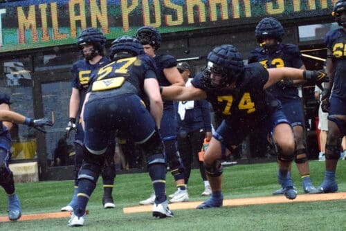 WVU Football OL Wyatt Milum