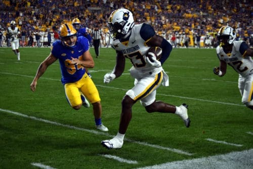 WVU Football Hershey McLaurin in Baclyatrd Brawl