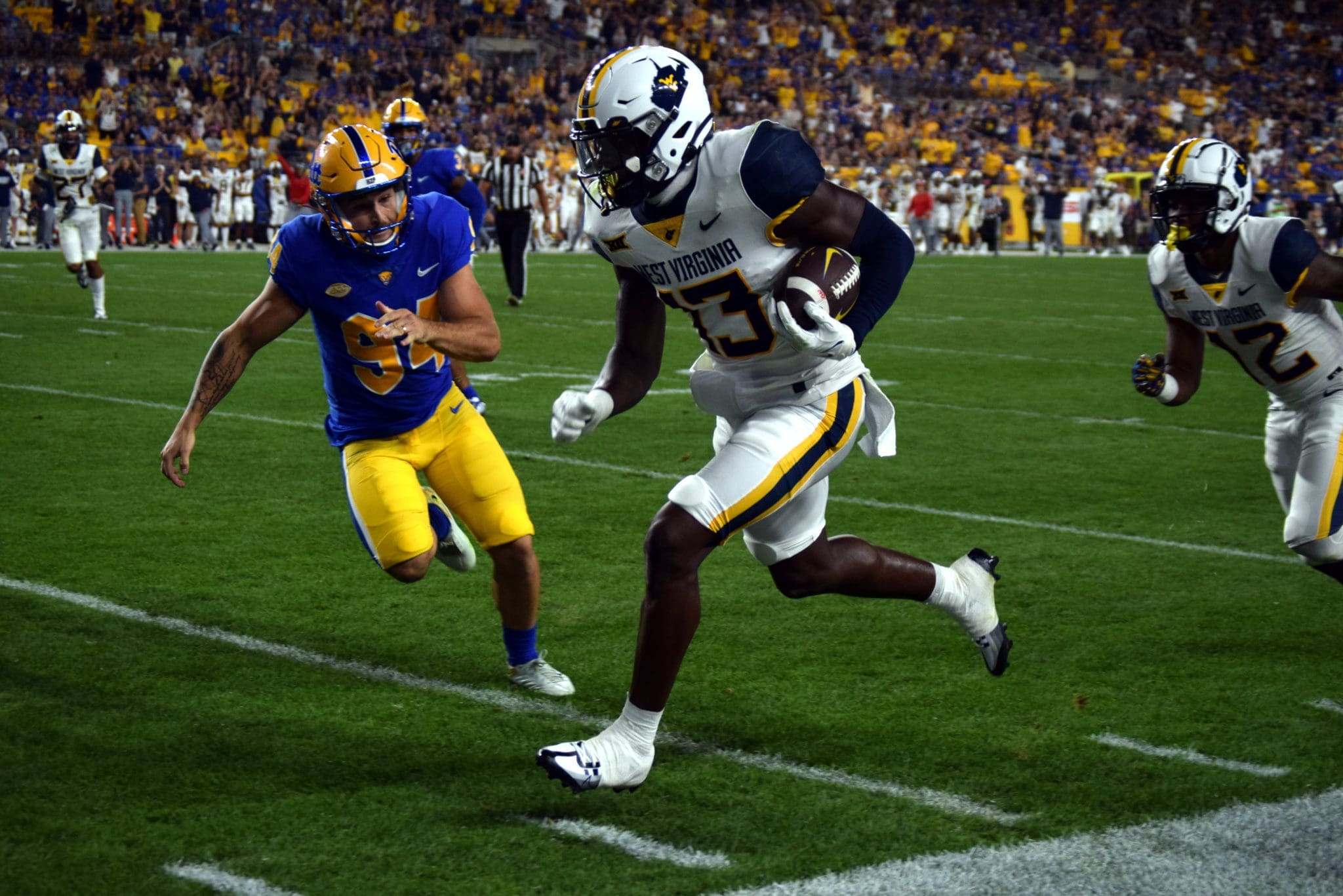 WVU Football Hershey McLaurin in Baclyatrd Brawl