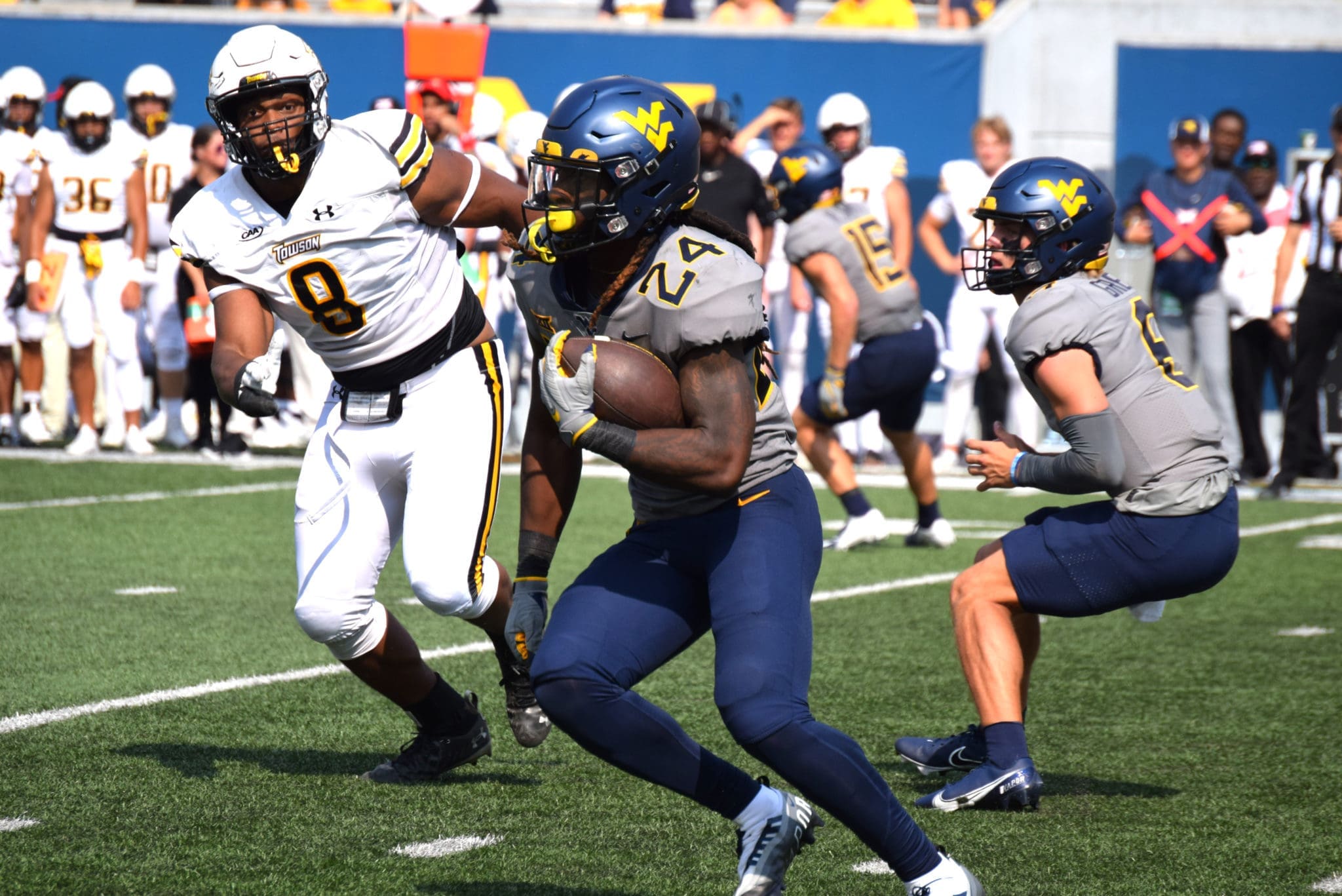 WVU Football RB Tony Mathis