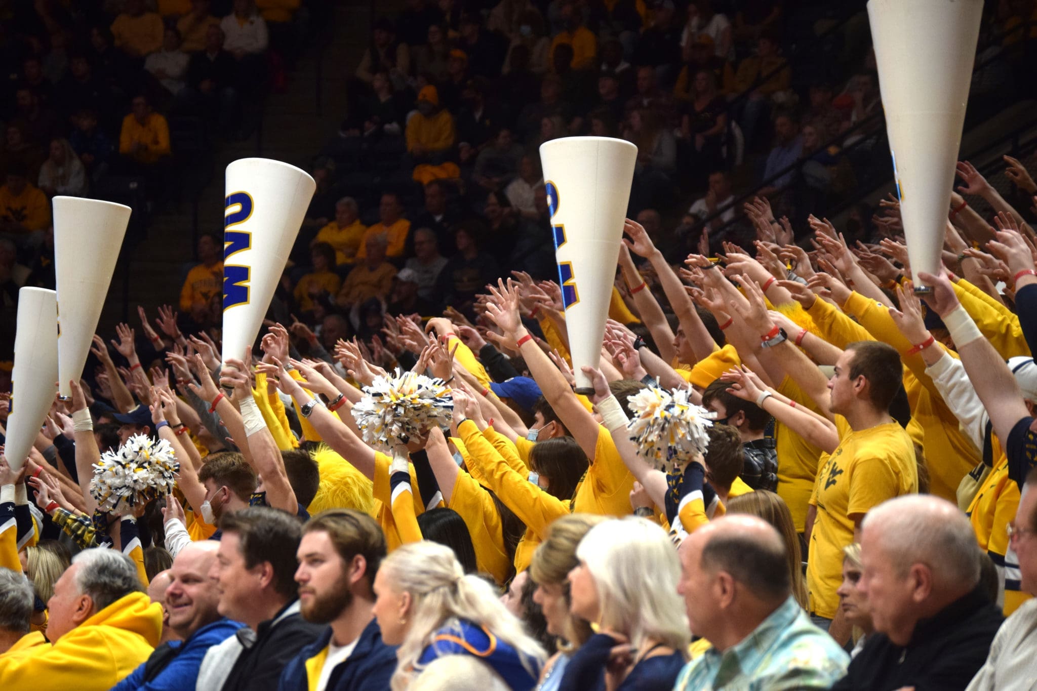 WVU Basketball Fans