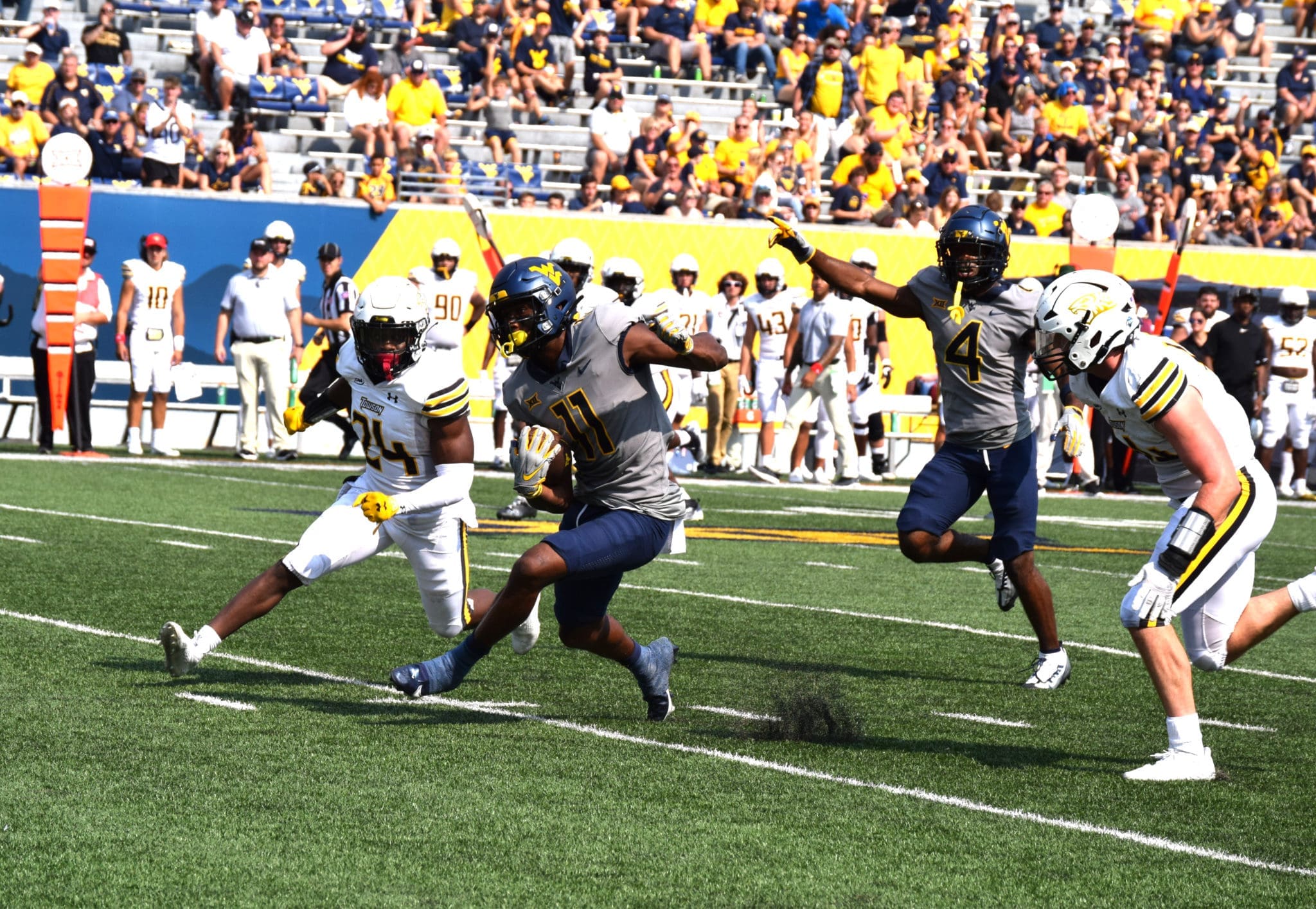 WVU Football WR Cortez Braham