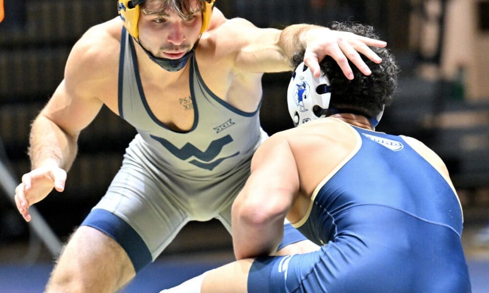 WVU Wrestling Caleb Dowling