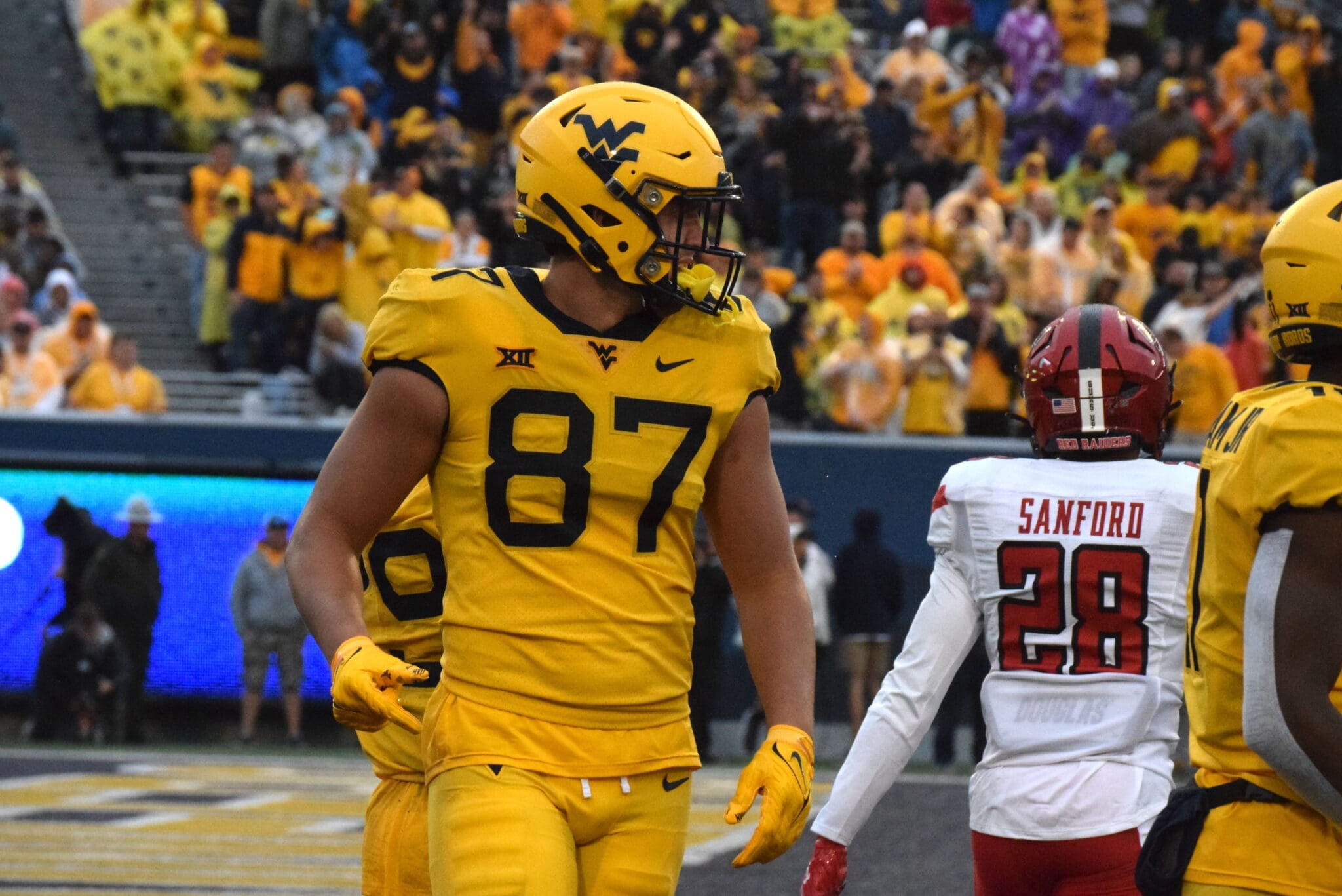 WVU Football TE Kole Taylor