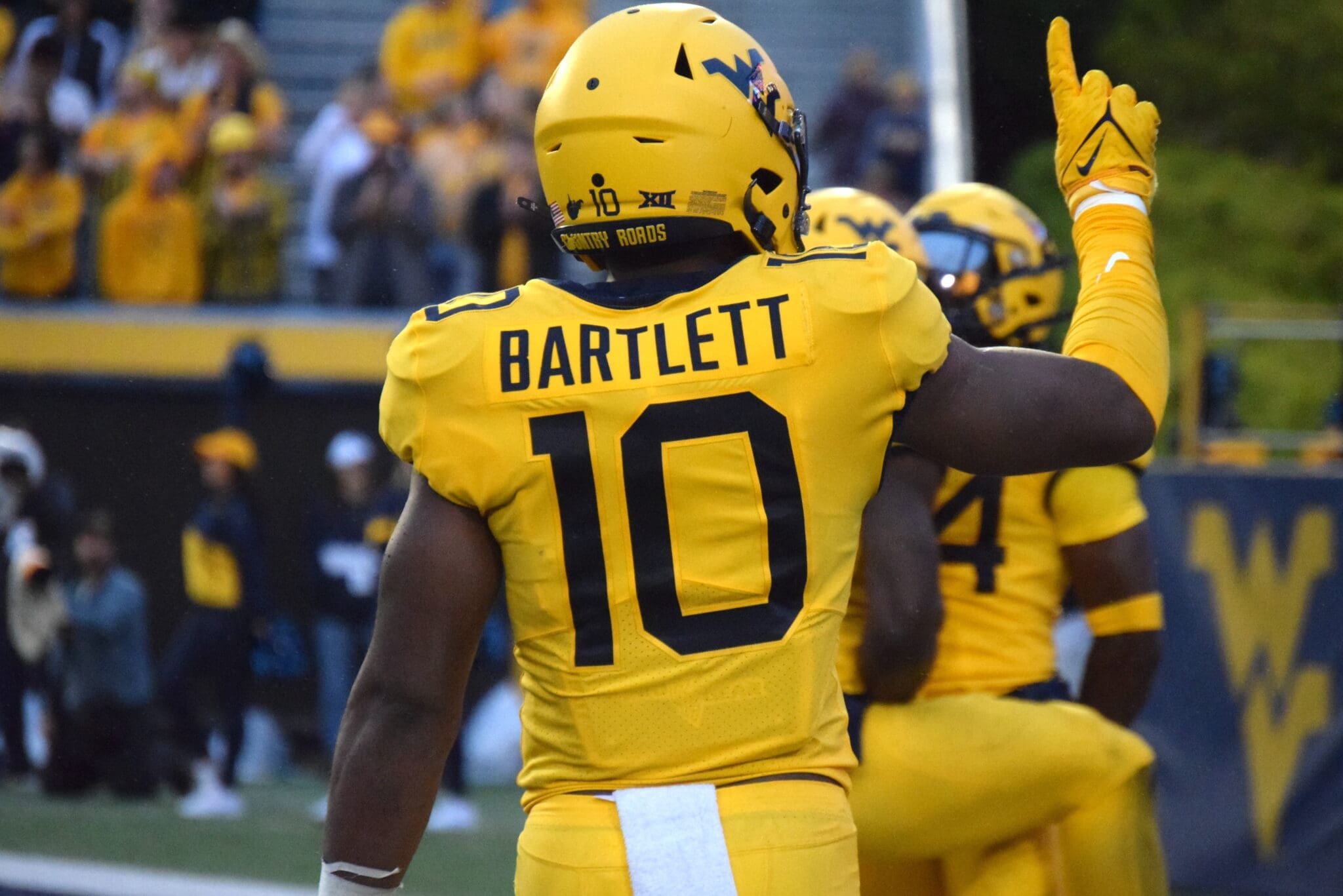 WVU Football LB Jared Bartlett