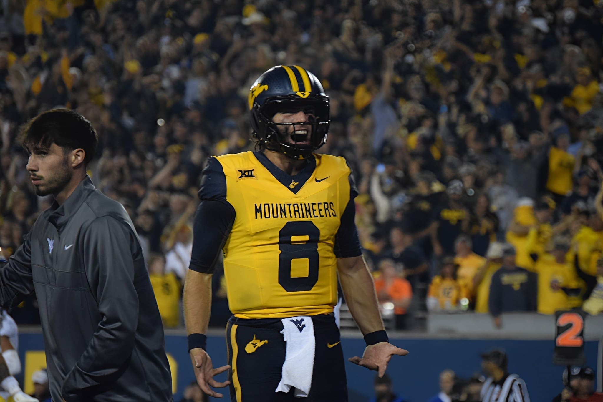 WVU Football QB Nicco Marchiol