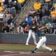 WVU Baseball infielder Ellis Garcia slugs a three-run home run against TCU.