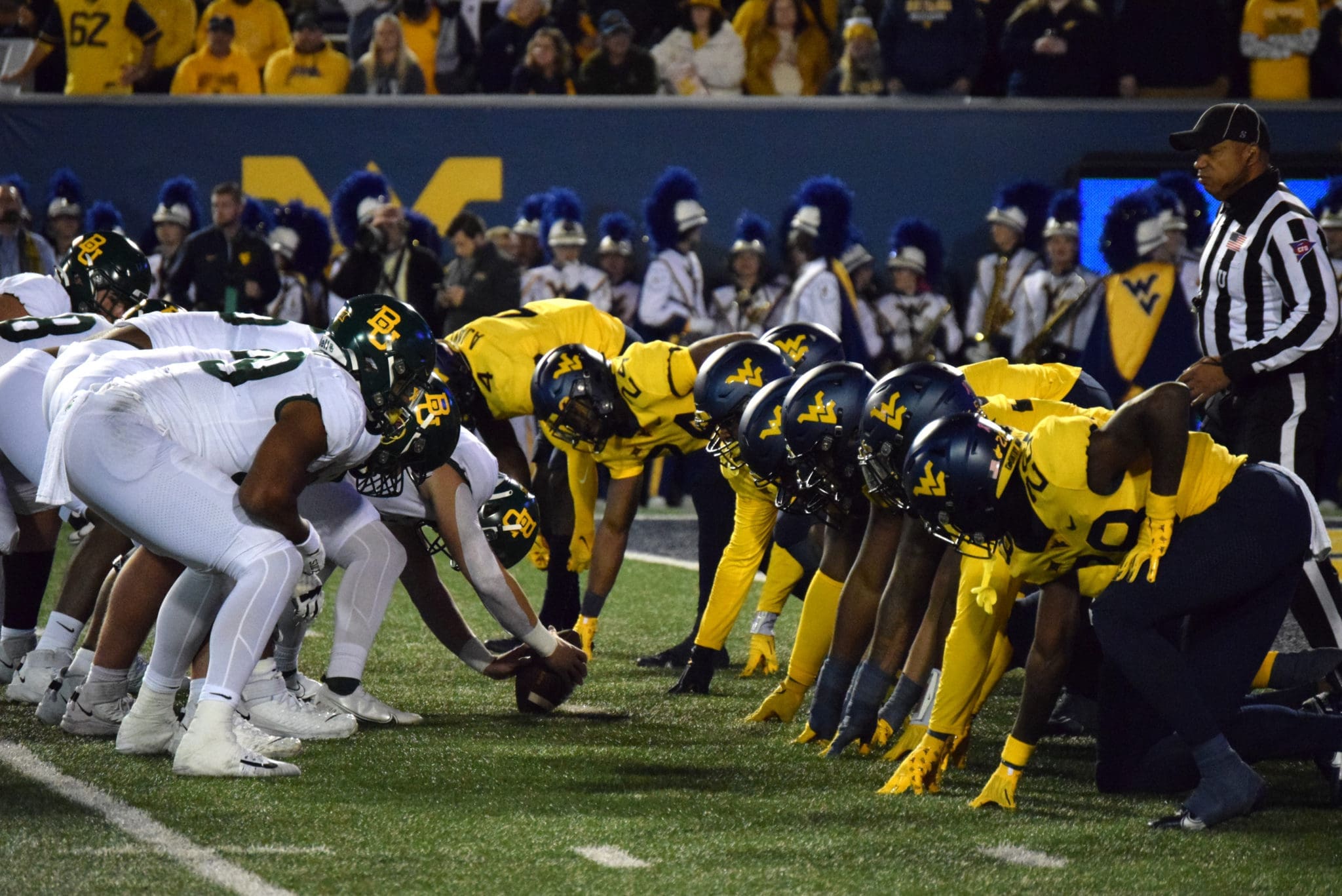 WVU Football against Baylor