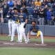 WVU Baseball Tevin Tucker celebrating